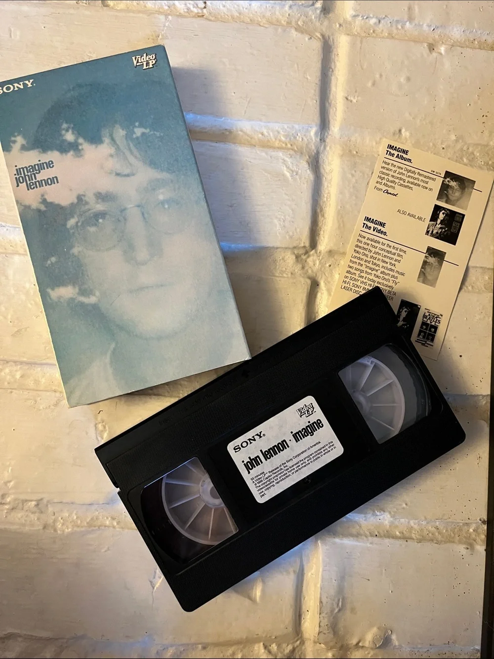 Rare VHS “John Lennon —Imagine”
